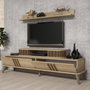 Hanah Home Eylül - Conjunto de muebles de salón Roble